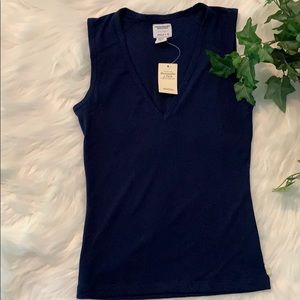 NWT Abercrombie And Fitch V-Neck Stretch Tank